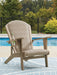 Marina Sun - Beige - Adirondack Chair - Premium Arm Chairs from Signature Design by Ashley® - Just $328! Shop now at Furniture Wholesale Plus  We are the best furniture store in Nashville, Hendersonville, Goodlettsville, Madison, Antioch, Mount Juliet, Lebanon, Gallatin, Springfield, Murfreesboro, Franklin, Brentwood