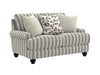 Marley - Loveseat - Mocha – Stationary Loveseats by Jackson at Furniture Wholesale Plus , Nashville furniture store