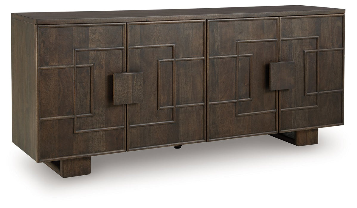 Cato - Accent Cabinet - Dark Brown – Accent Cabinets by Signature Design by Ashley® at Furniture Wholesale Plus , Nashville furniture store