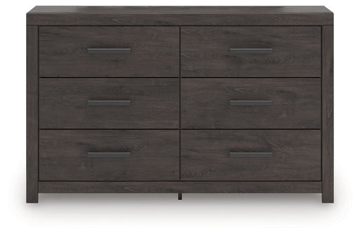 Prendonea - Six Drawer Dresser - Charcoal – Dressers by Signature Design by Ashley® at Furniture Wholesale Plus , Nashville furniture store
