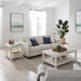 Backroads - 3 Piece Table Set (Rectangular Cocktail Table & 2 End Tables) - Weathered White – Table Sets by Liberty Furniture at Furniture Wholesale Plus , Nashville furniture store