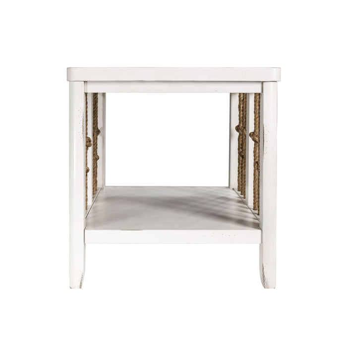 Dockside - End Table - White – End Tables by Liberty Furniture at Furniture Wholesale Plus , Nashville furniture store