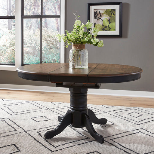 Carolina Crossing - Pedestal Table – Dining Tables by Liberty Furniture at Furniture Wholesale Plus , Nashville furniture store