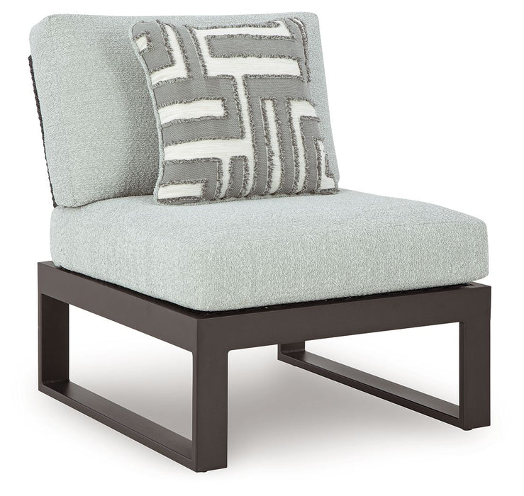 Beachloft - 4 Piece Outdoor Sectional – Stationary Sectionals by Signature Design by Ashley® at Furniture Wholesale Plus , Nashville furniture store