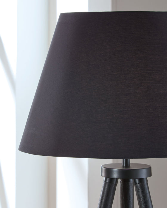 Orhan - Wood Floor Lamp - Black – Floor Lamps by Signature Design by Ashley® at Furniture Wholesale Plus , Nashville furniture store