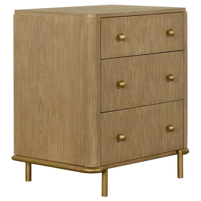 Arini - 3-Drawer Nightstand - Premium Accent Nightstands from CoasterElevations - Just $489! Shop now at Furniture Wholesale Plus  We are the best furniture store in Nashville, Hendersonville, Goodlettsville, Madison, Antioch, Mount Juliet, Lebanon, Gallatin, Springfield, Murfreesboro, Franklin, Brentwood
