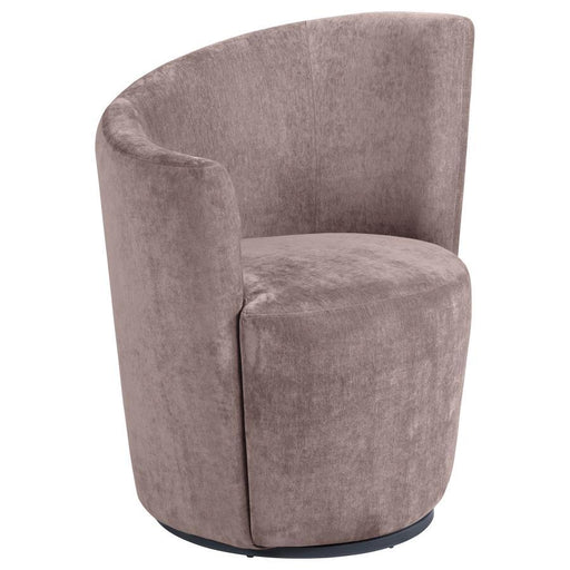 Nueva - Upholstered Swivel Chair Curved Backrest - Premium Swivel Chairs from Coaster Fine Furniture - Just $529! Shop now at Furniture Wholesale Plus  We are the best furniture store in Nashville, Hendersonville, Goodlettsville, Madison, Antioch, Mount Juliet, Lebanon, Gallatin, Springfield, Murfreesboro, Franklin, Brentwood