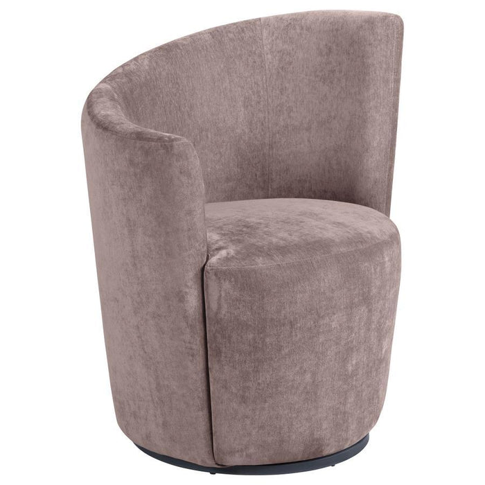 Nueva - Upholstered Swivel Chair Curved Backrest - Premium Swivel Chairs from Coaster Fine Furniture - Just $529! Shop now at Furniture Wholesale Plus  We are the best furniture store in Nashville, Hendersonville, Goodlettsville, Madison, Antioch, Mount Juliet, Lebanon, Gallatin, Springfield, Murfreesboro, Franklin, Brentwood