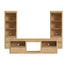 Rosalie - 3 Piece Entertainment Unit With 82" TV Console – Entertainment Centers by Elements International at Furniture Wholesale Plus , Nashville furniture store