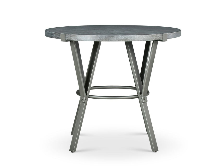 Portland - Round Counter Table - Dark Gray – Counter Tables by Steve Silver Furniture at Furniture Wholesale Plus , Nashville furniture store
