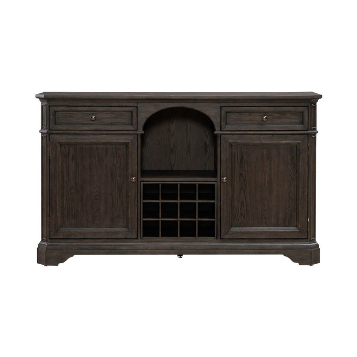 Grant Park - Wine Buffet - Cappuccino – Buffets by Liberty Furniture at Furniture Wholesale Plus , Nashville furniture store