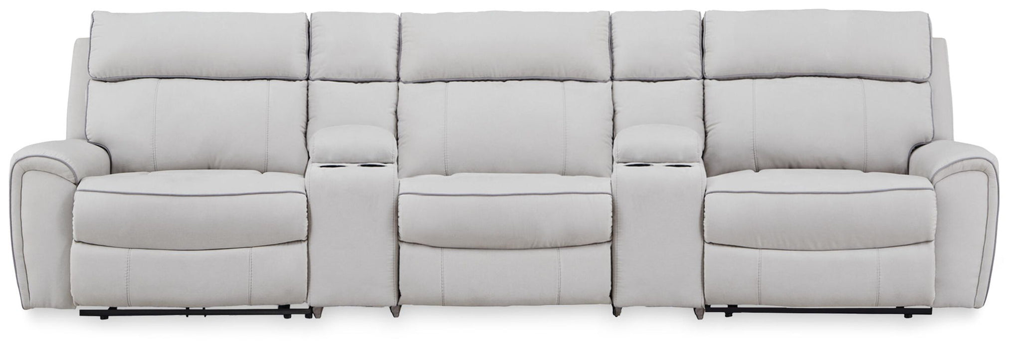 Social Pointe - Reclining Sectional – Reclining Sectionals by Signature Design by Ashley® at Furniture Wholesale Plus , Nashville furniture store