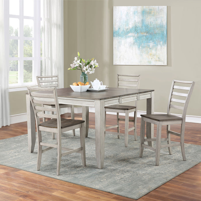 Abacus - Counter Dining Set – 8 + Piece Dining Room Sets by Steve Silver Furniture at Furniture Wholesale Plus , Nashville furniture store