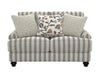Marley - Loveseat - Mocha – Stationary Loveseats by Jackson at Furniture Wholesale Plus , Nashville furniture store