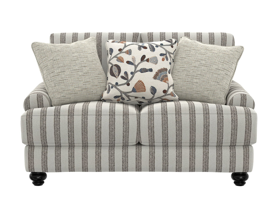 Marley - Loveseat - Mocha – Stationary Loveseats by Jackson at Furniture Wholesale Plus , Nashville furniture store