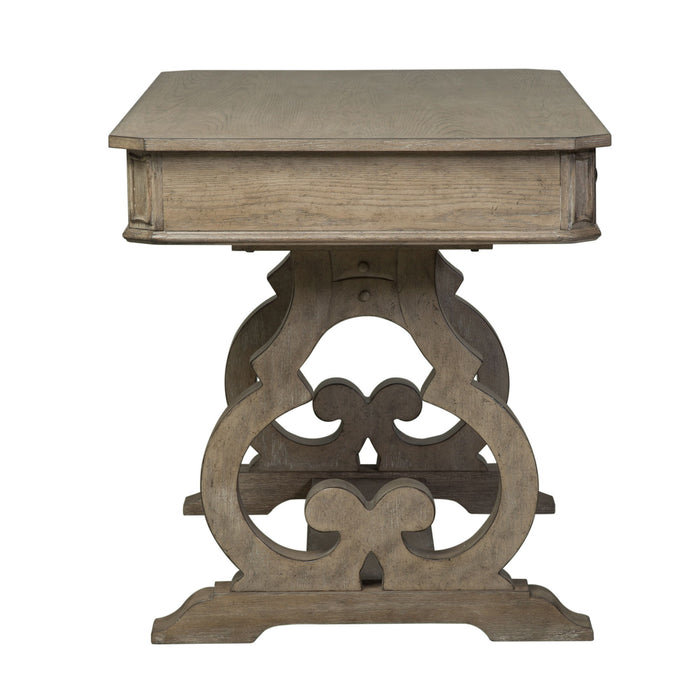 Simply Elegant - Writing Desk - Heathered Taupe – Writing Desks by Liberty Furniture at Furniture Wholesale Plus , Nashville furniture store