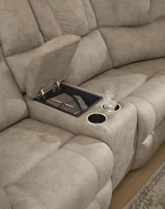 Pearce-Pike - Reclining Sectional – Reclining Sectionals by Signature Design by Ashley® at Furniture Wholesale Plus , Nashville furniture store