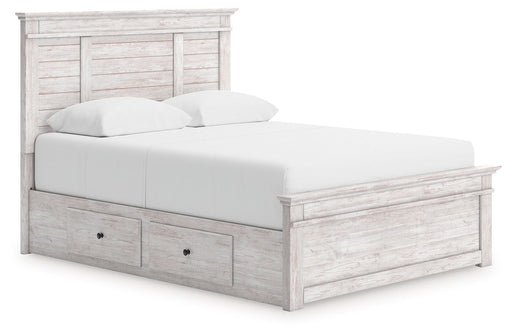 Makidern - Panel Storage Bed With Under Bed Storage Unit – Storage Beds by Signature Design by Ashley® at Furniture Wholesale Plus , Nashville furniture store