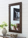 Advin - Accent Mirror - Dark Brown – Accent Mirrors by Signature Design by Ashley® at Furniture Wholesale Plus , Nashville furniture store