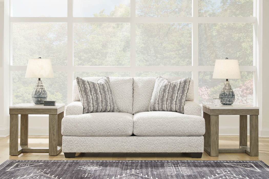 Brebryan - Loveseat - Flannel – Stationary Loveseats by Signature Design by Ashley® at Furniture Wholesale Plus , Nashville furniture store
