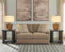ChloeeAnne - Loveseat - Honey – Stationary Loveseats by Benchcraft® at Furniture Wholesale Plus , Nashville furniture store