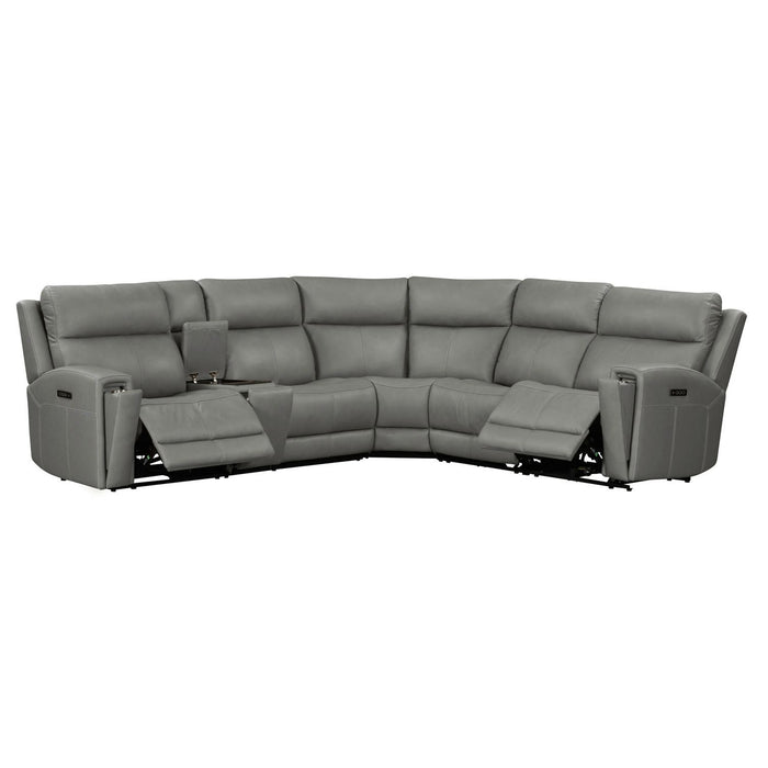 Camden - 6 Piece Sectional – Reclining Sectionals by Liberty Furniture at Furniture Wholesale Plus , Nashville furniture store