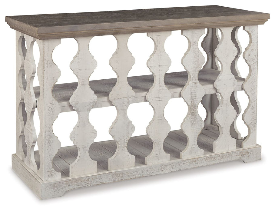 Havalance - Console Sofa Table - Gray / White – Sofa Tables by Signature Design by Ashley® at Furniture Wholesale Plus , Nashville furniture store
