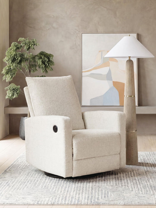 Oaklynn-Manor - Swivel Glider Recliner - Canvas – Swivel Glider Chairs by Signature Design by Ashley® at Furniture Wholesale Plus , Nashville furniture store
