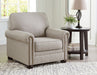 Gaelon - Living Room Set – Stationary Chair & Ottoman by Signature Design by Ashley® at Furniture Wholesale Plus , Nashville furniture store