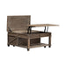 Parkland Falls - 3 Piece Table Set (1 Lift Top Cocktail Table 2 End Tables) - Weathered Taupe – Table Sets by Liberty Furniture at Furniture Wholesale Plus , Nashville furniture store
