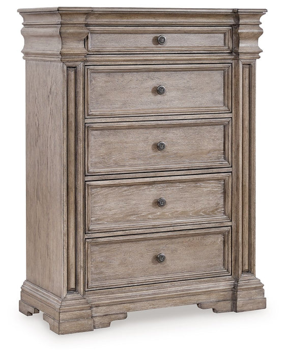 Blairhurst - Five Drawer Chest - Light Grayish Brown – Accent Chests by Signature Design by Ashley® at Furniture Wholesale Plus , Nashville furniture store