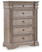 Blairhurst - Five Drawer Chest - Light Grayish Brown – Accent Chests by Signature Design by Ashley® at Furniture Wholesale Plus , Nashville furniture store