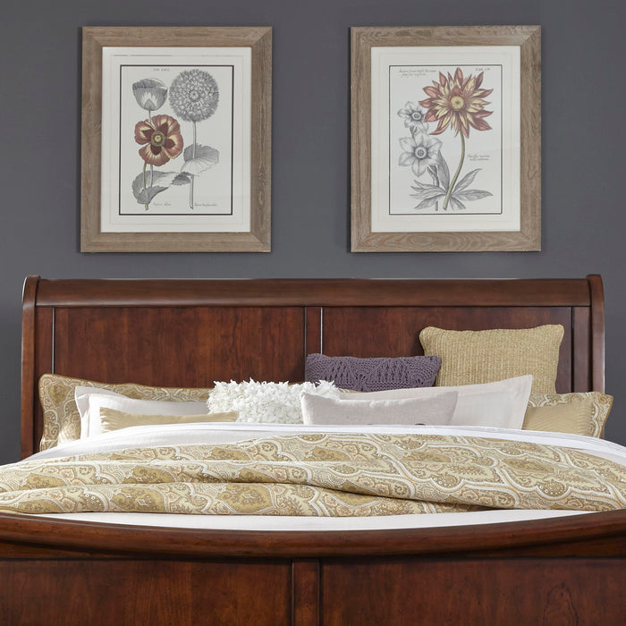 Rustic Traditions - Sleigh Headboard – Sleigh Headboards by Liberty Furniture at Furniture Wholesale Plus , Nashville furniture store