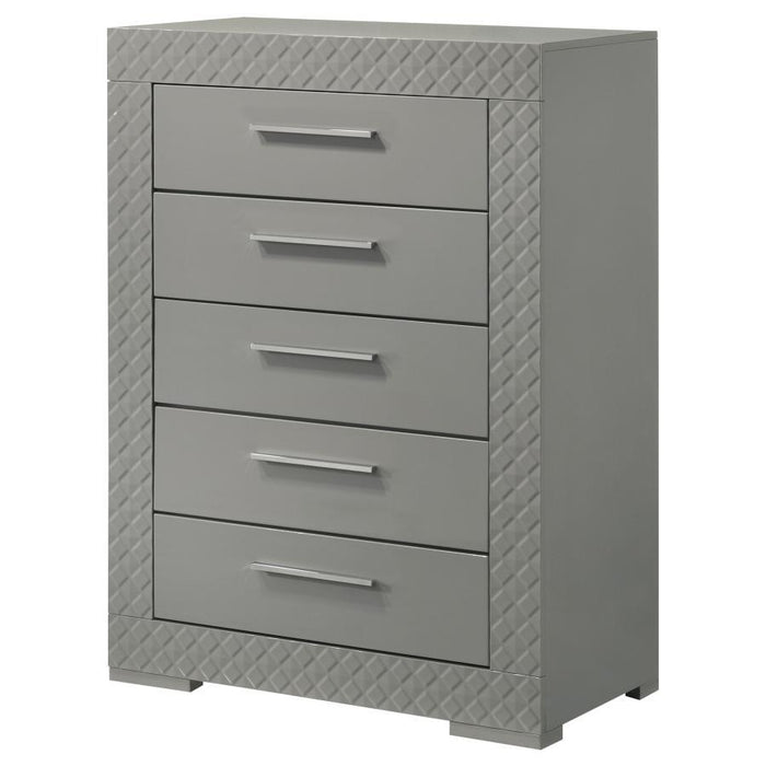 Ives - 5-Drawer Bedroom Chest – Accent Chests by Coaster Fine Furniture at Furniture Wholesale Plus , Nashville furniture store