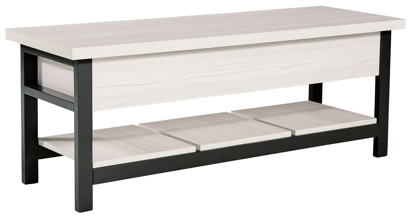 Rhyson - Storage Bench – Storage Benches by Signature Design by Ashley® at Furniture Wholesale Plus , Nashville furniture store