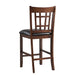 Max - Pub Side Chair (Set of 2) - Walnut – Chair Sets by Elements International at Furniture Wholesale Plus , Nashville furniture store