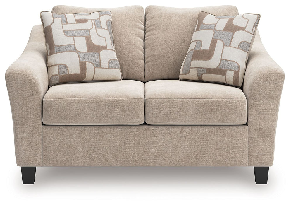 Willarae - Loveseat – Stationary Loveseats by Benchcraft® at Furniture Wholesale Plus , Nashville furniture store