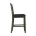 Amherst - Counter Side Chair With PU Cushion (Set of 2) - Gray Finish – Chair Sets by Elements International at Furniture Wholesale Plus , Nashville furniture store