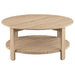 Fowler - 1 Shelf Round Engineered Wood Table – End Tables by Coaster Fine Furniture at Furniture Wholesale Plus , Nashville furniture store