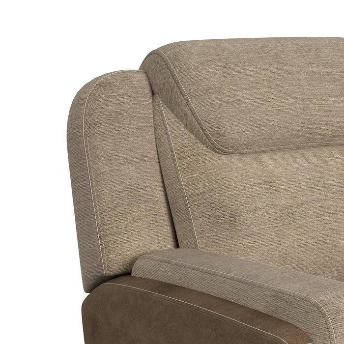 Hornet - 3 Piece Motion Sectional Set With Console – Reclining Sectionals by Elements International at Furniture Wholesale Plus , Nashville furniture store
