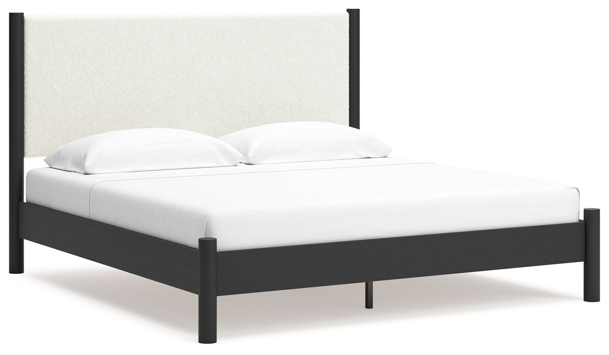 Cadmori - Upholstered Panel Bed – Upholstered Beds by Signature Design by Ashley® at Furniture Wholesale Plus , Nashville furniture store
