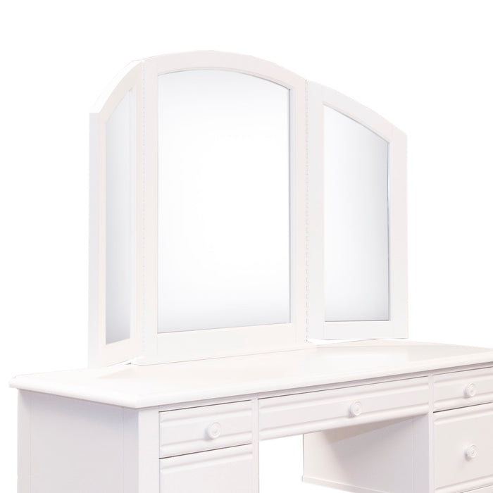 Summer House - Vanity Mirror - Oyster White – Vanity Mirrors by Liberty Furniture at Furniture Wholesale Plus , Nashville furniture store