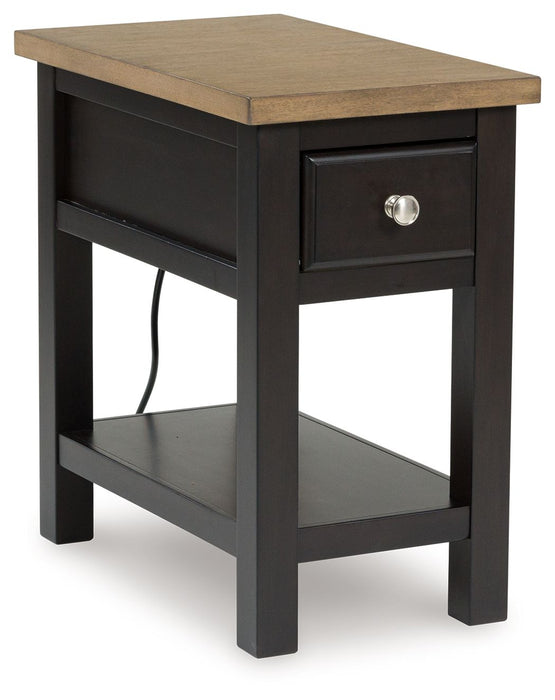 Drazmine - Chair Side End Table - Brown – Chair Side Tables by Signature Design by Ashley® at Furniture Wholesale Plus , Nashville furniture store