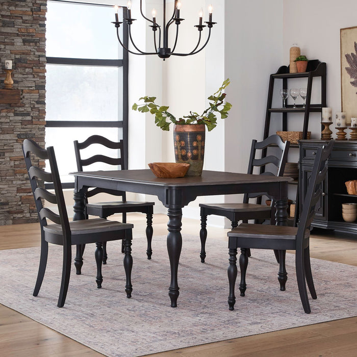 Magnolia Manor - Leg Table Set – 5 Piece Dining Room Sets by Liberty Furniture at Furniture Wholesale Plus , Nashville furniture store