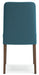 Lyncott - Dining Uph Side Chair (Set of 2) - Blue / Brown – Chair Sets by Signature Design by Ashley® at Furniture Wholesale Plus , Nashville furniture store