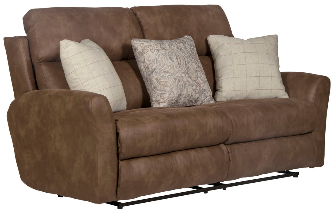 Justine - Lay Flat Reclining Loveseat - Burlap – Reclining Loveseats by Catnapper at Furniture Wholesale Plus , Nashville furniture store