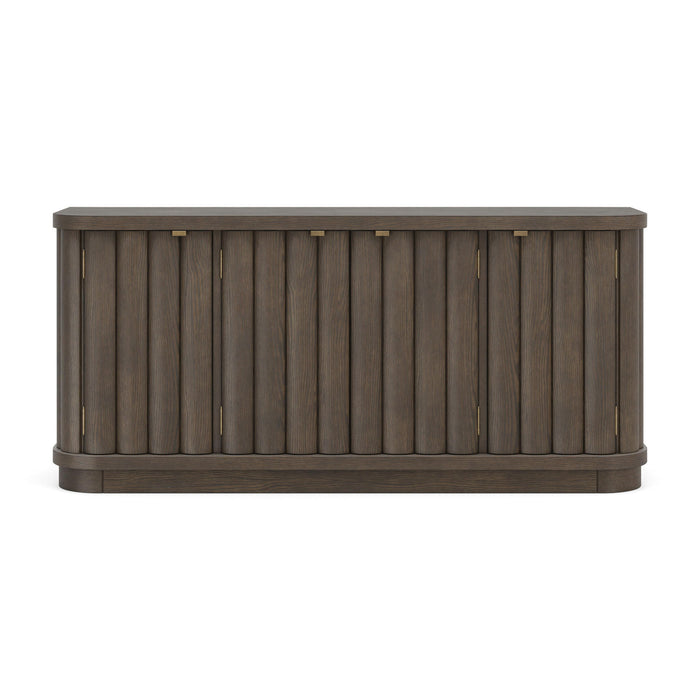 Darimore - Extra Large TV Stand - Burnished Brown – TV Stands by Signature Design by Ashley® at Furniture Wholesale Plus , Nashville furniture store