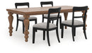 Greddinton - Dining Table Set – 7 Piece Dining Room Sets by Signature Design by Ashley® at Furniture Wholesale Plus , Nashville furniture store