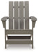 Visola - Adirondack Chair - Gray – Arm Chairs by Signature Design by Ashley® at Furniture Wholesale Plus , Nashville furniture store