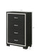 Gennro - Chest - Black – Accent Chests by Crown Mark at Furniture Wholesale Plus , Nashville furniture store